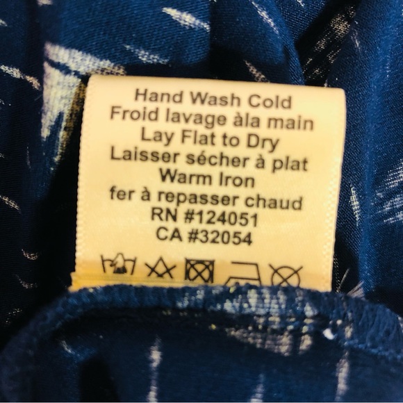 Anthropologie PORRIDGE Blue & Green Sailboat Off Shoulder Top w/Bow - Picture 8 of 8